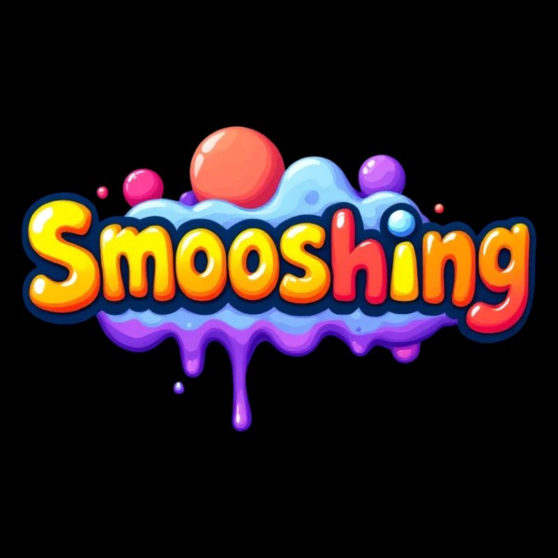 smooshing with bubbles