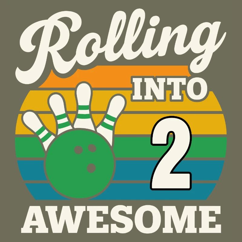 Rolling Into 2 mit Bowlingkugel