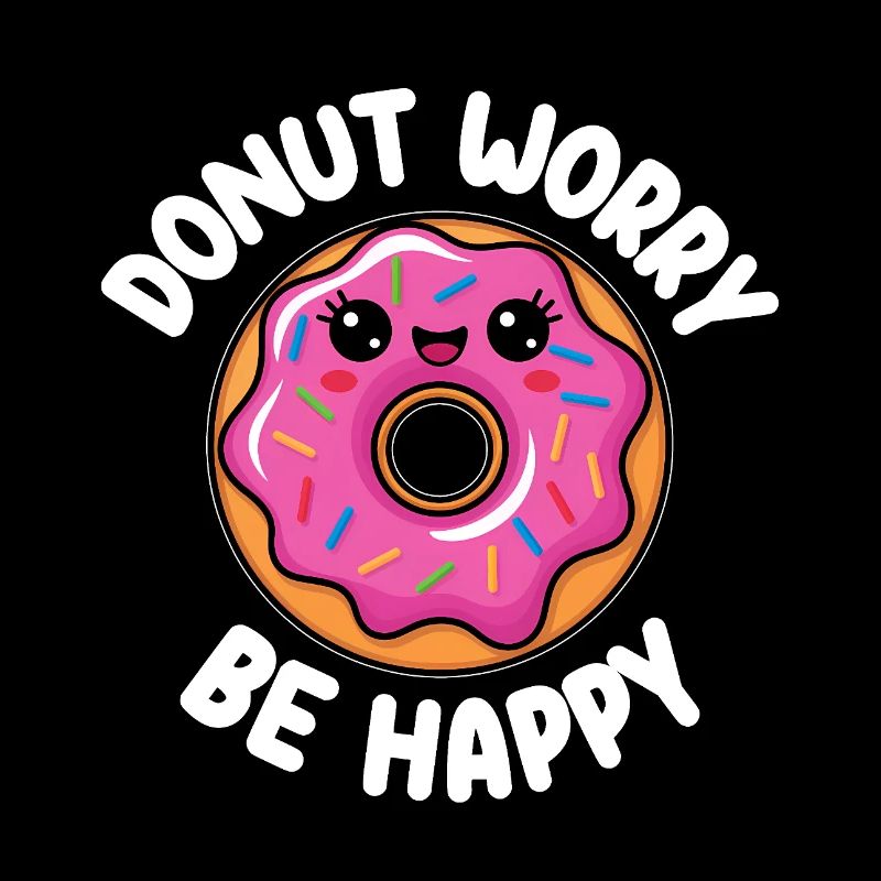 Lächelnder Donut