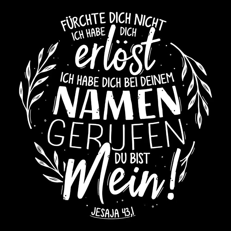 Appelé par ton nom - Lettrage de versets bibliques