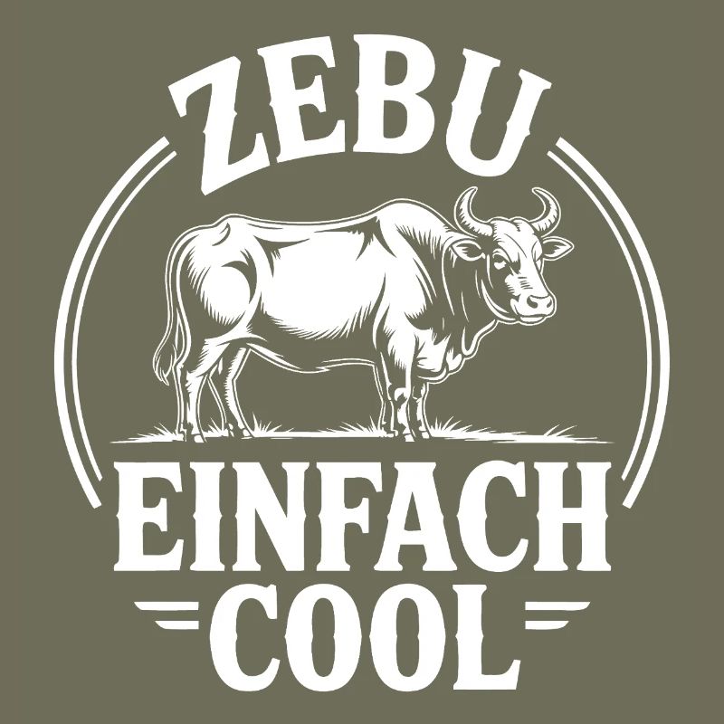 Zebu Einfach Cool