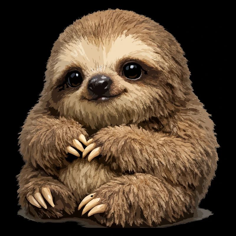 Soft Sloth Stuffed Animal