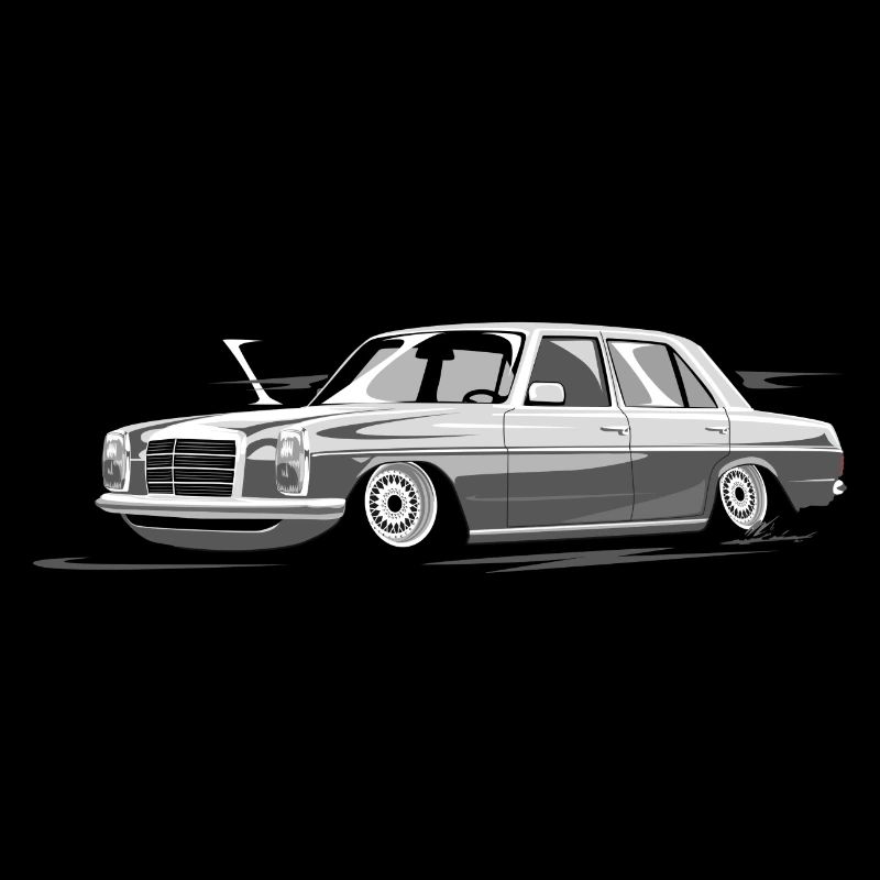 Retro Benz W115, stroke night