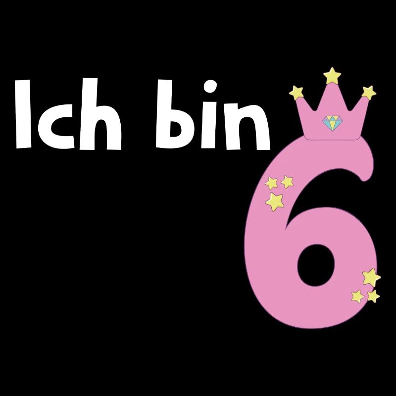 Ich bin schon 6 Mädchen 6 Jahre alt