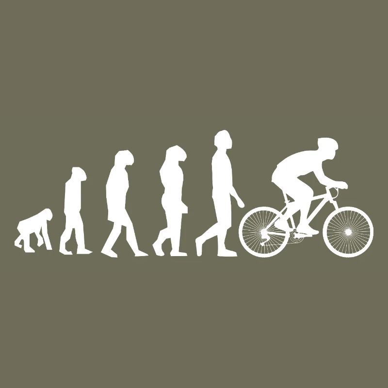 Evolution Bicycle / Cyclist