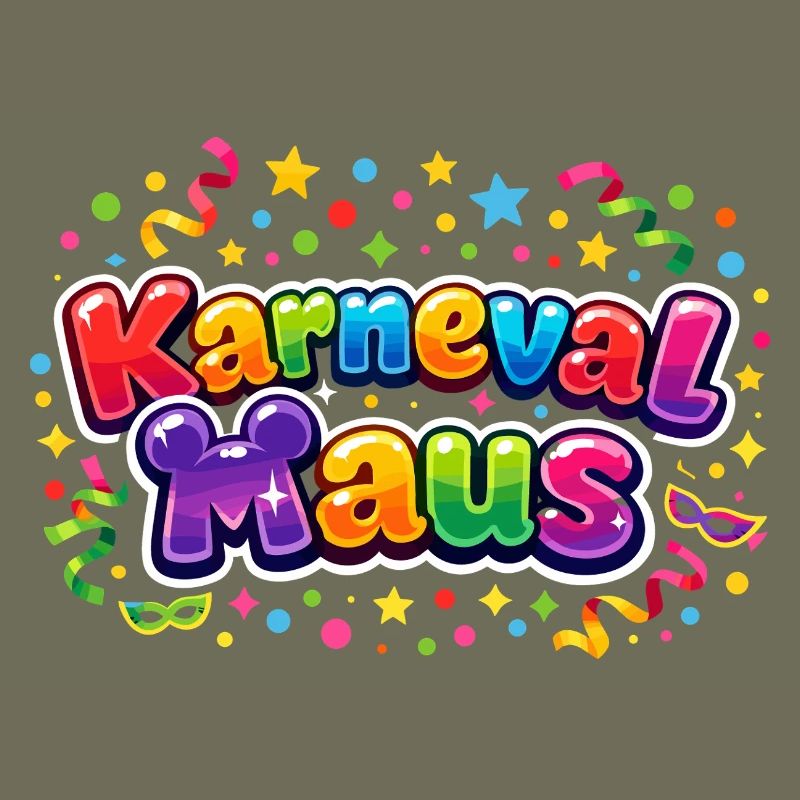 Karnevalsmaus Köln Kölner Alaaf Geschenk Lustig