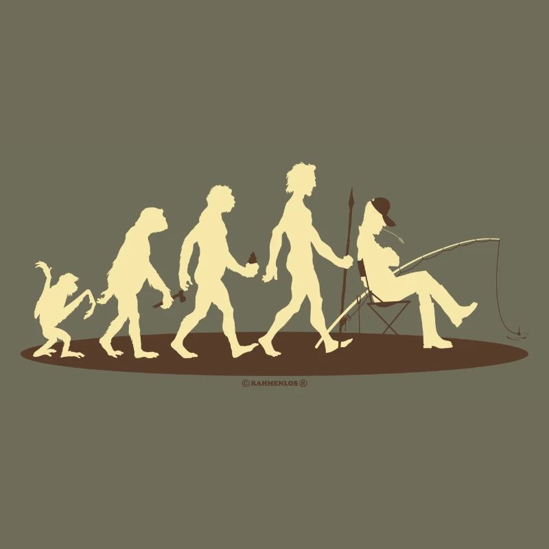 FUN - Evolution Angler - Geschenk - Bestseller