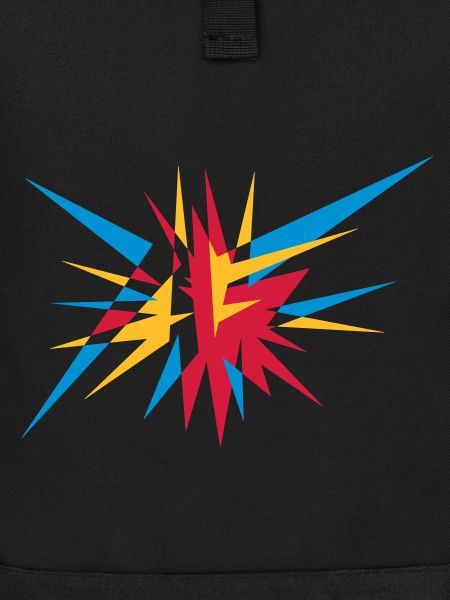 Explosion und Strahlen