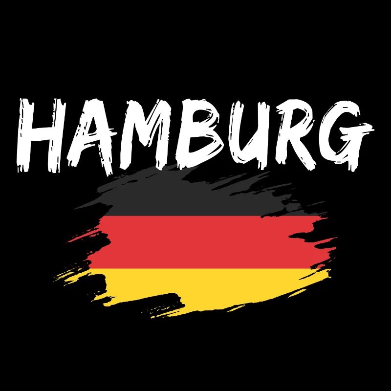 Hambourg, Allemagne, Drapeau