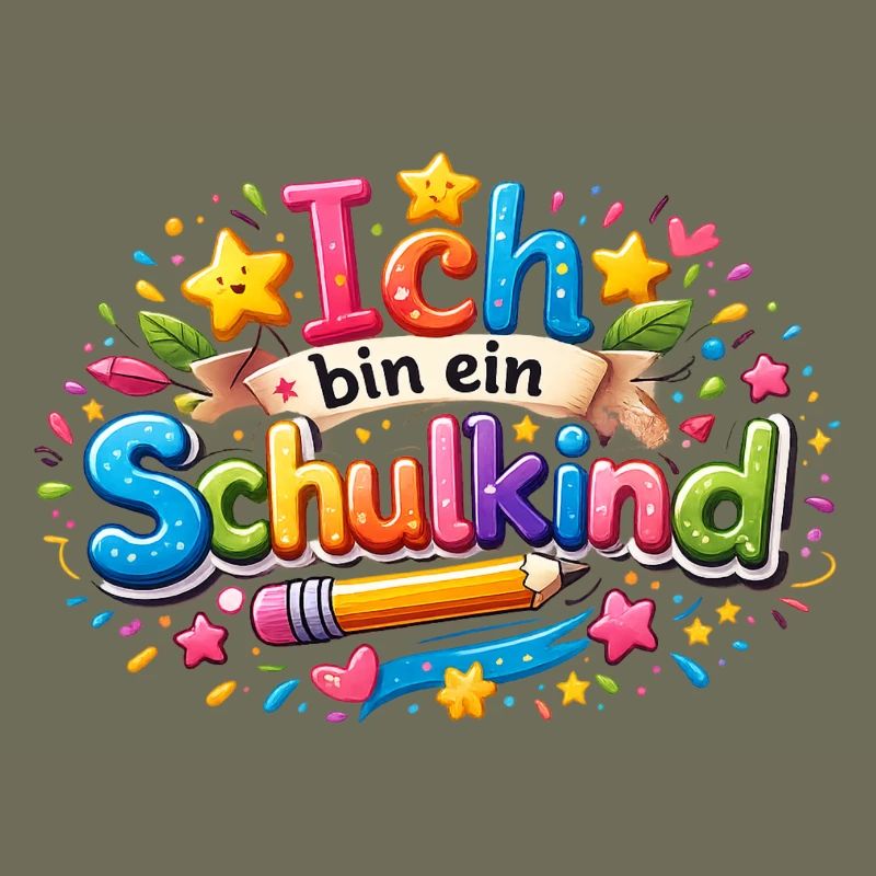 Ich bin ein Schulkind Einschulung Geschenk