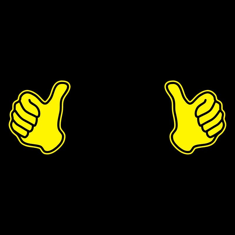Daumen hoch - dieser Typ - thumbs up