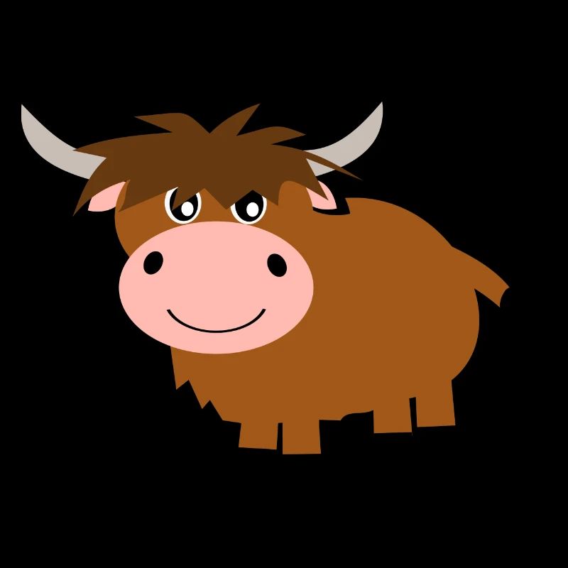 Highland cattle cow