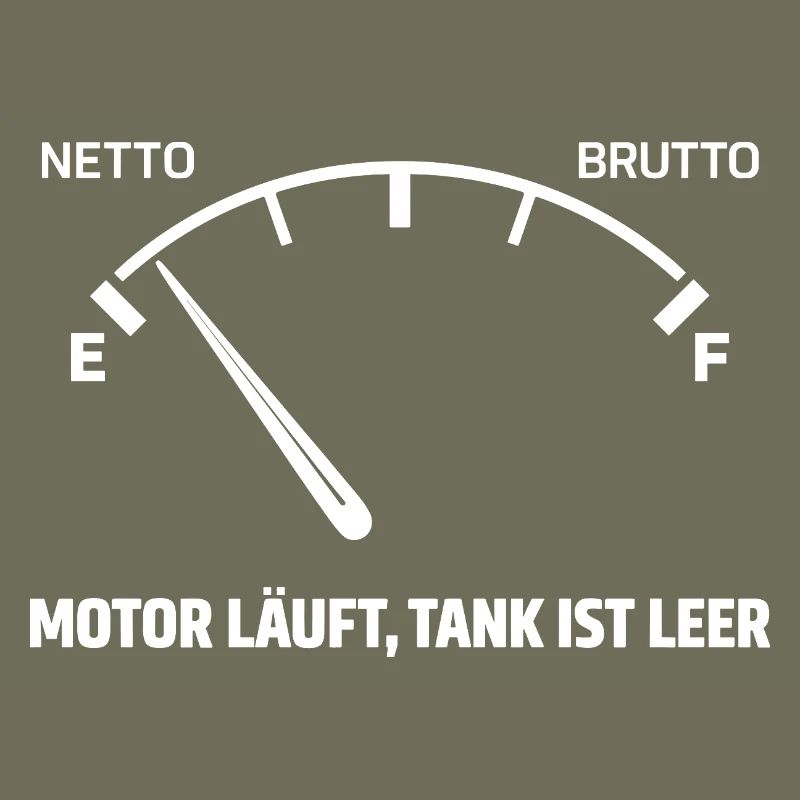 Engine runs tank empty