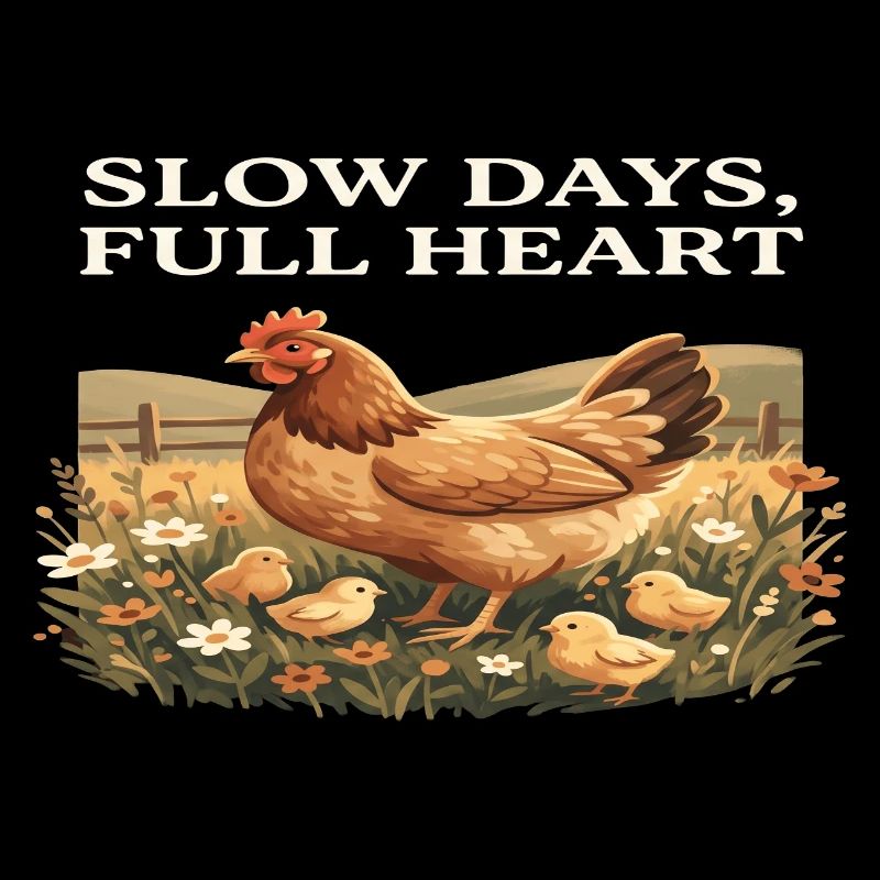Slow Days, Full Heart Chickens Cottagecore Farm