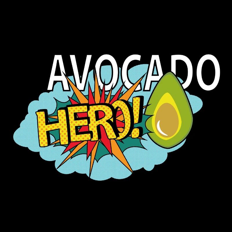 Avocado Hero - Pop-Art