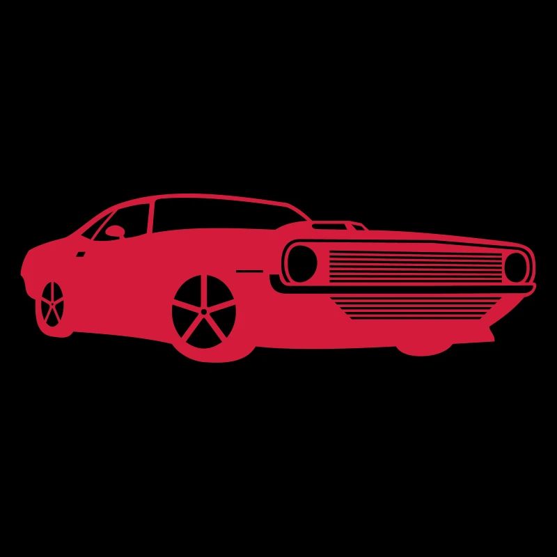 muscle car phc red