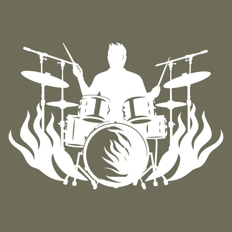 Dessin du batteur