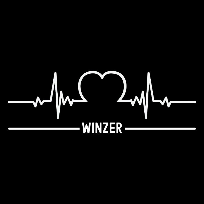 Winzer Herzschlag Herz EKG Winzerherzschlag