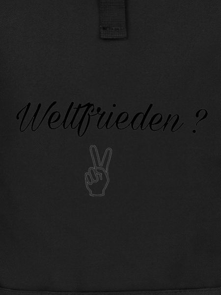 Weltfrieden?