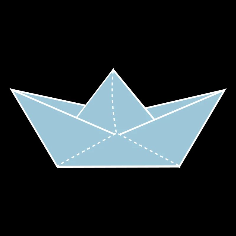 papier origami boot