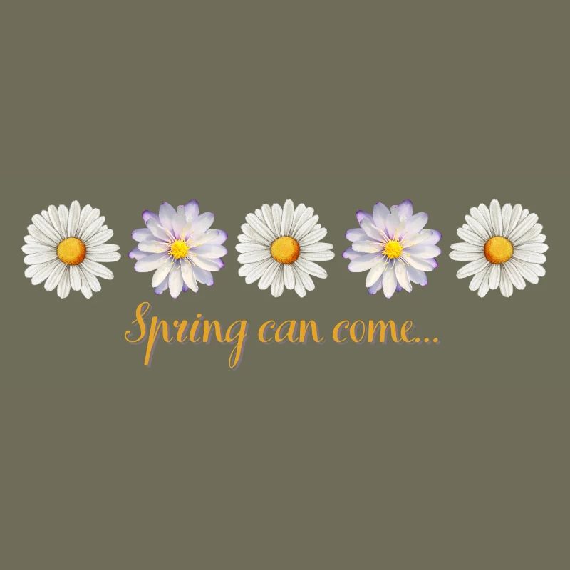 Spring can come...