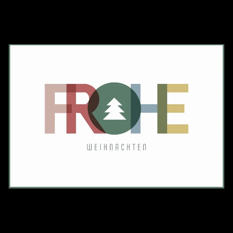 Joyeux Noël – Design rétro moderne