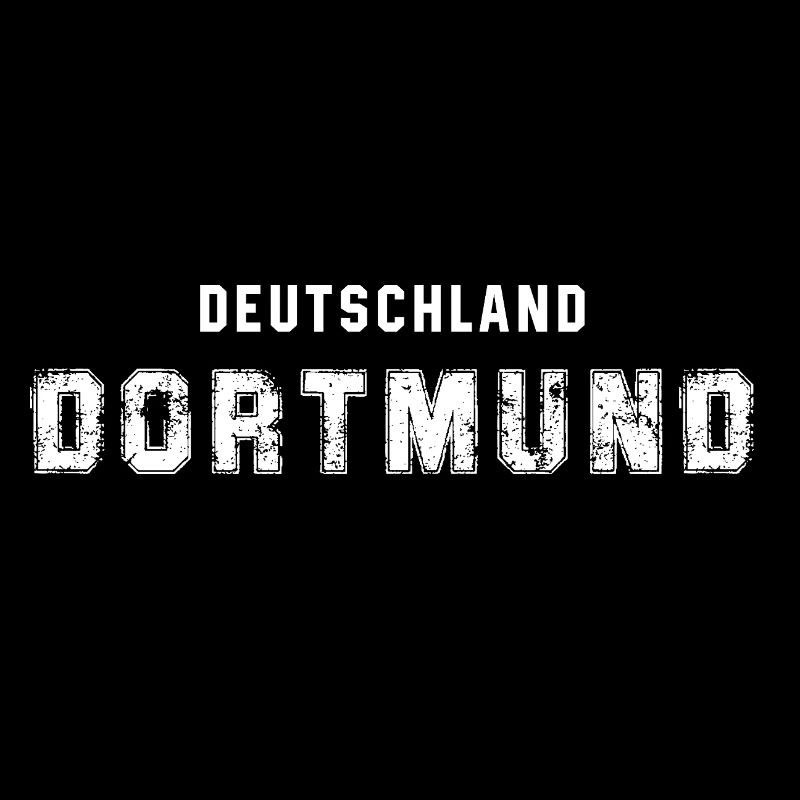 Deutschland Dortmund - Verwaschenes Textdesign