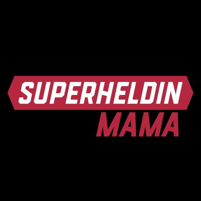 Superheld ohne Umhang Mama
