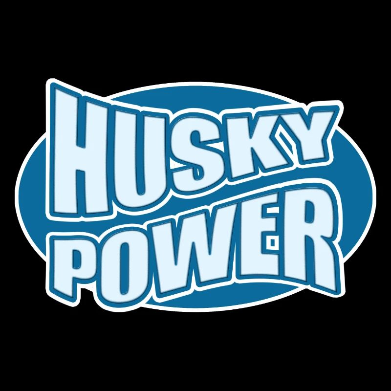 Husky Power Typo-Design