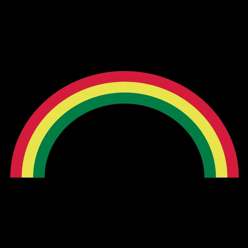 Regenbogen, Rainbow, 3farbig