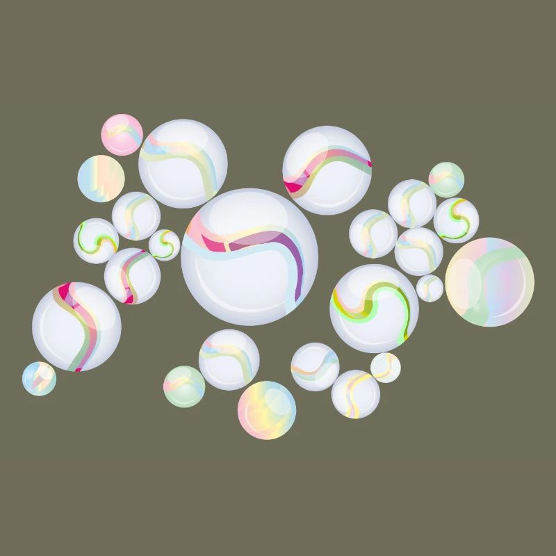 Murmeln mit Muster – Schimmernde Eleganz