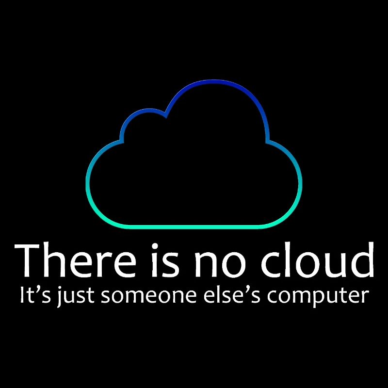 Il n’y a pas de chemise humoristique Cloud IT