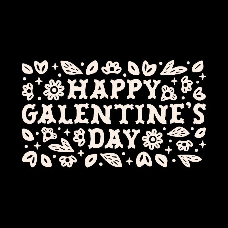 Frohen Galentine's Day, Freunde, Valentinsgrüße,