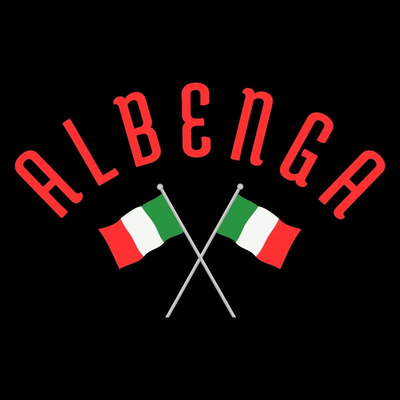 Albenga Italian Flag Crest
