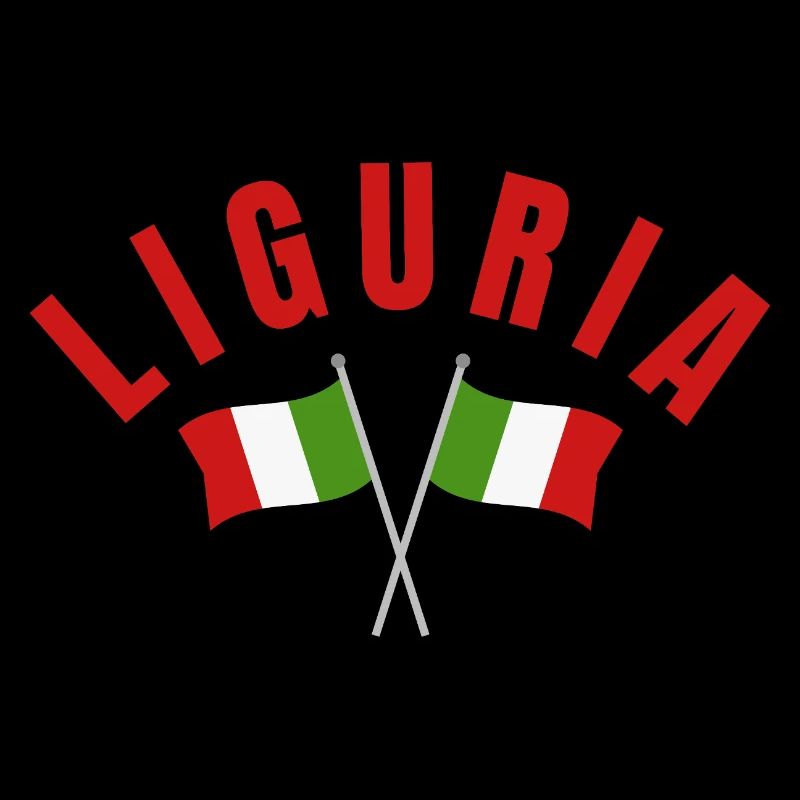 Drapeaux italiens de Ligurie