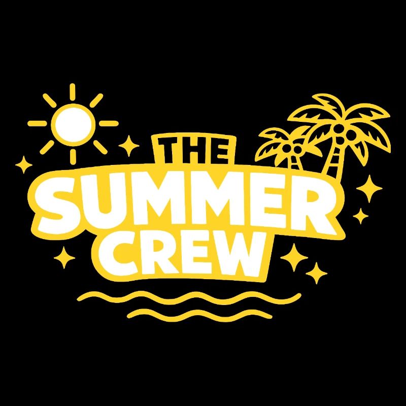 The Summer Crew: Sun Palm & Waves