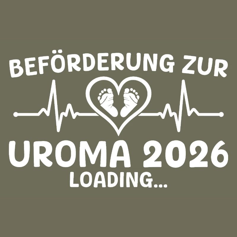 Werdende Uroma 2026 loading - Urgroßmutter