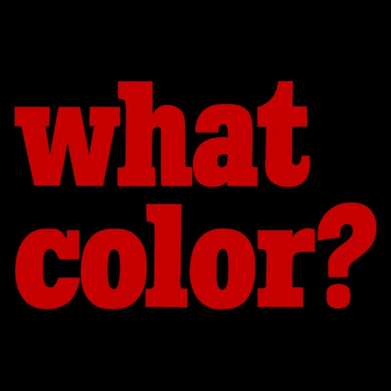 What Color - Red 2