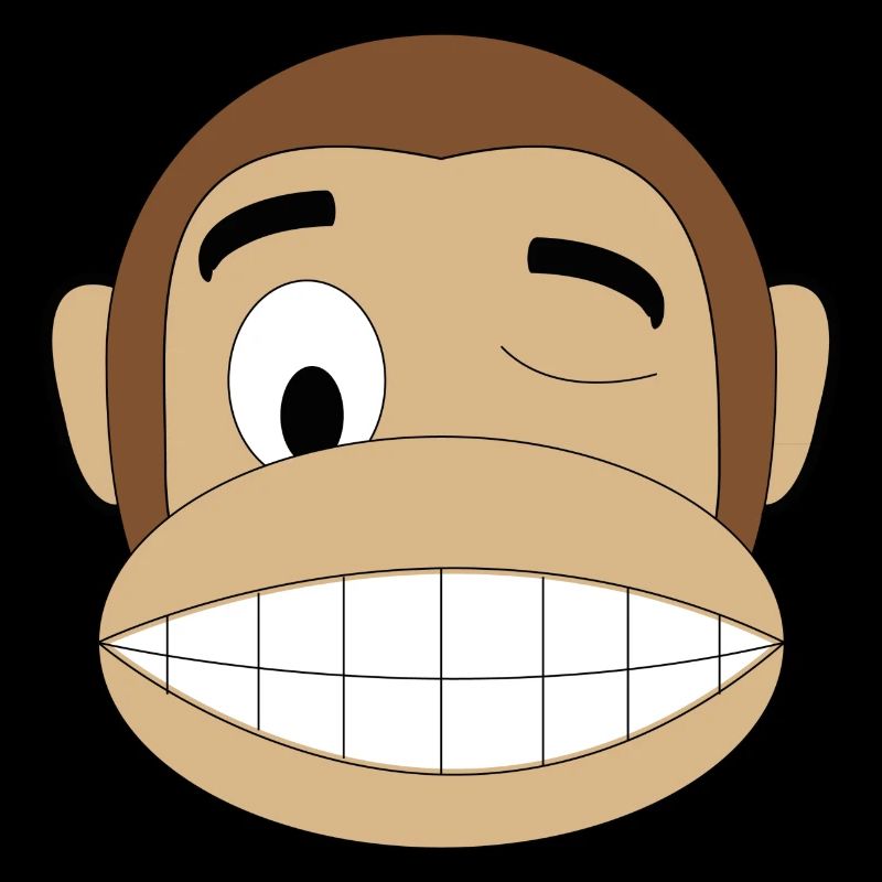 wink monkey
