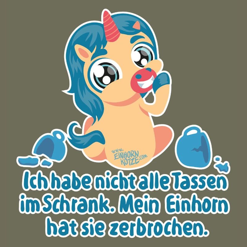 Mein Einhorn hat sie zerbrochen.