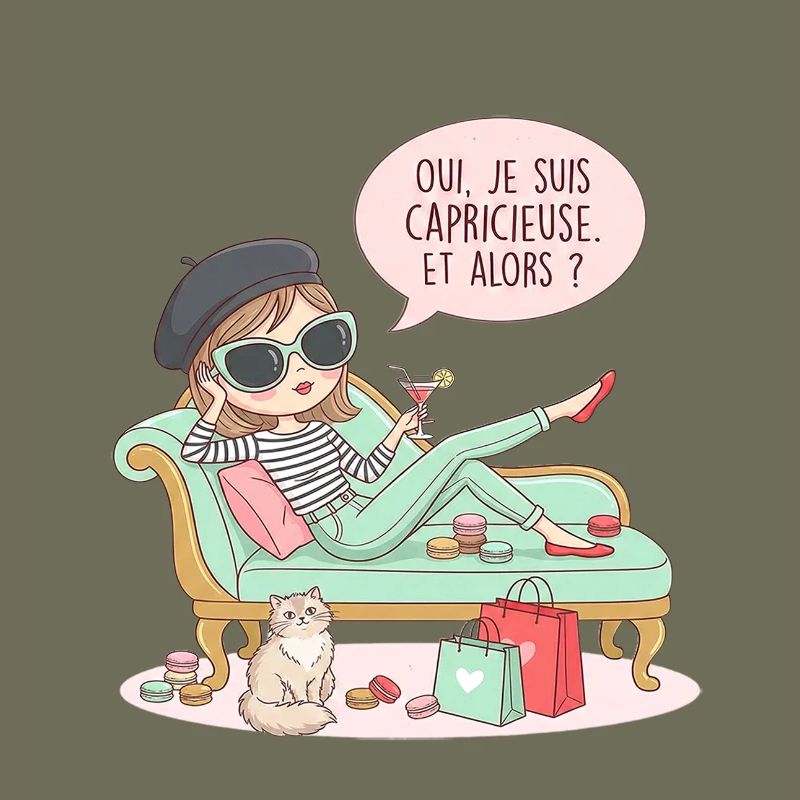 Ich bin launisch und so