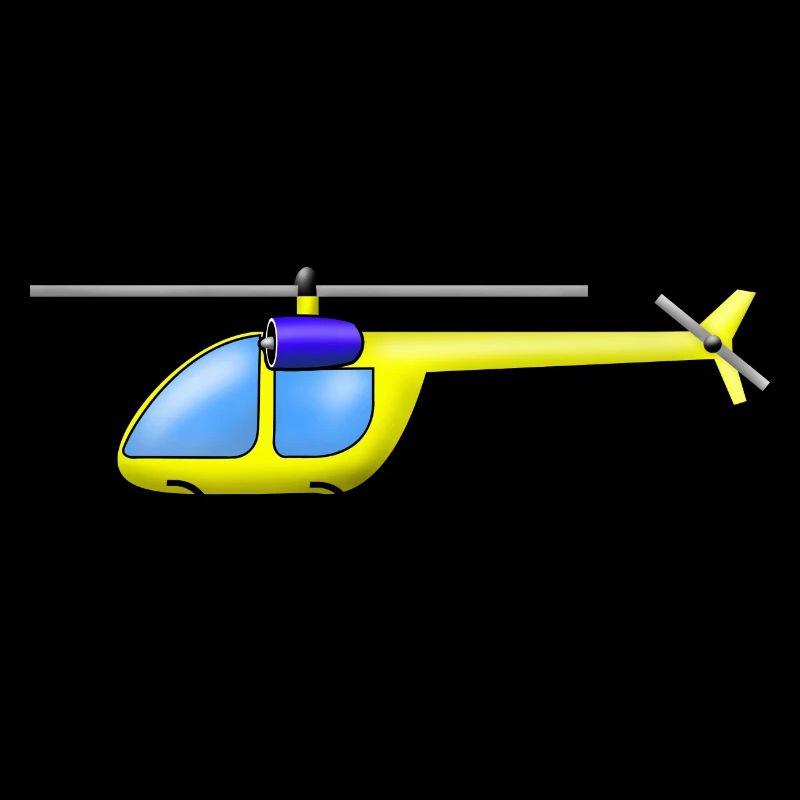 jaune hélicoptère