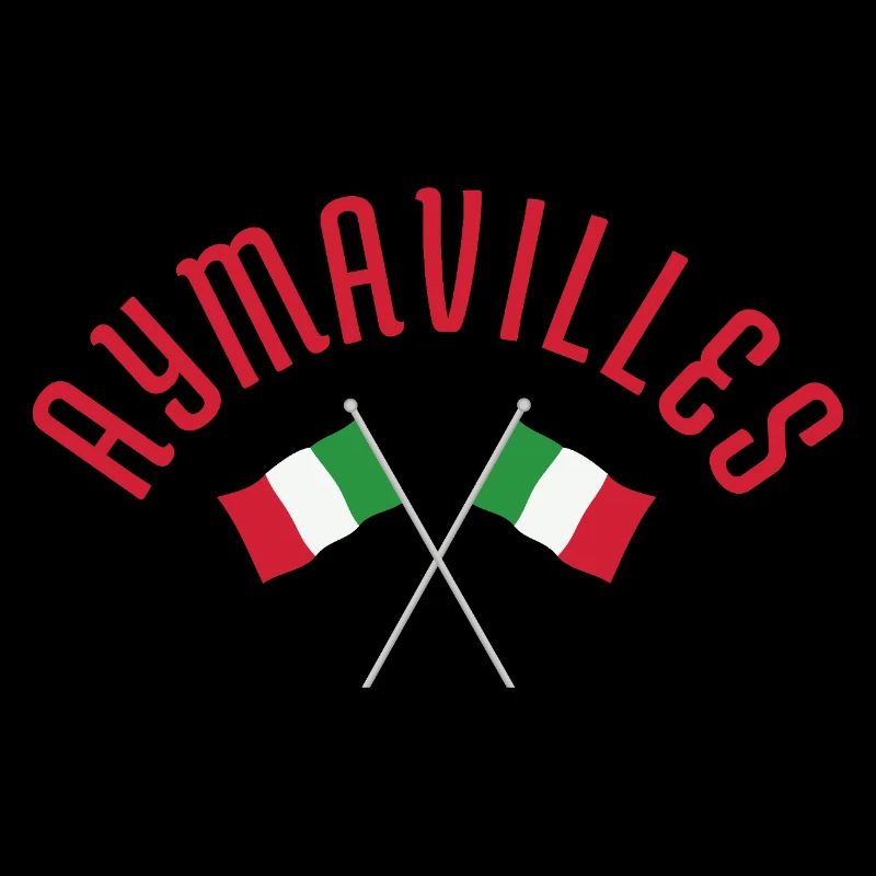 Aymavilles Italian Flags 