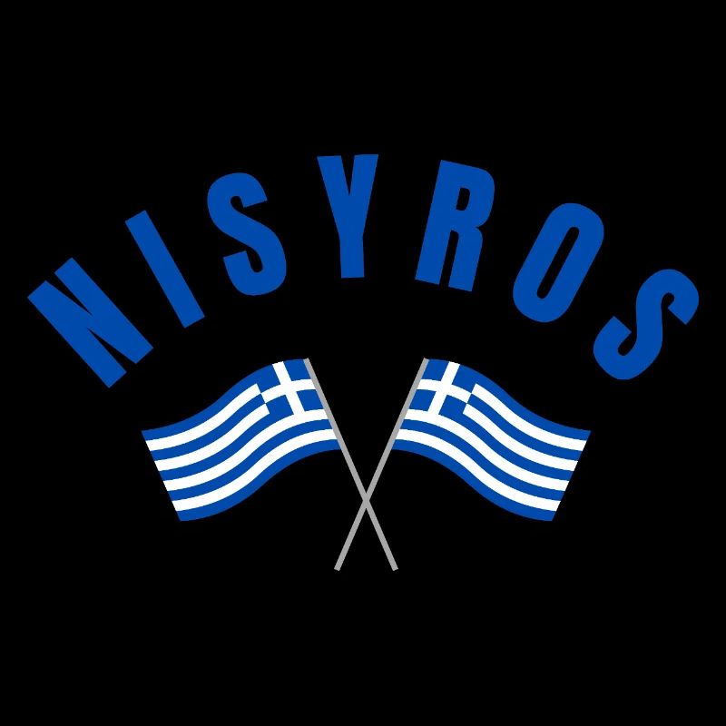 Nisyros Greek Flags 