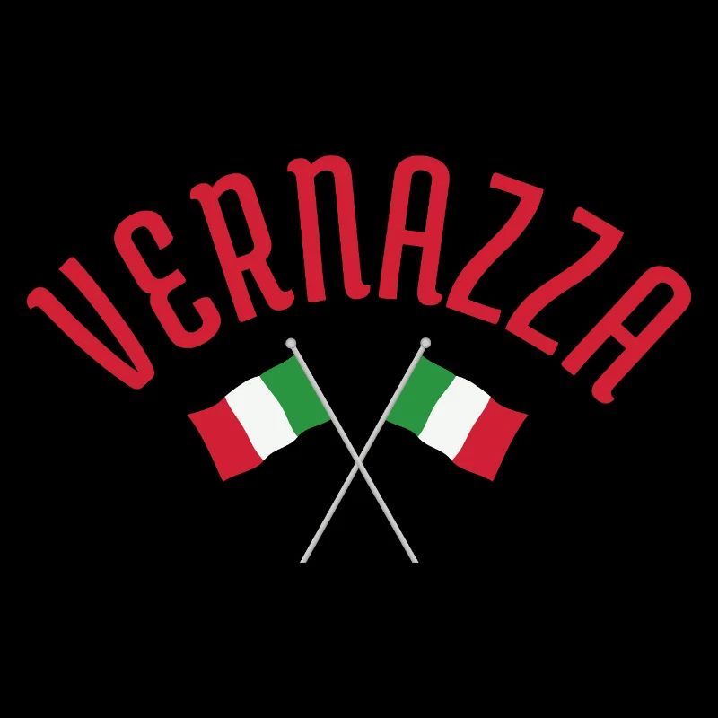 Vernazza Italian Flags