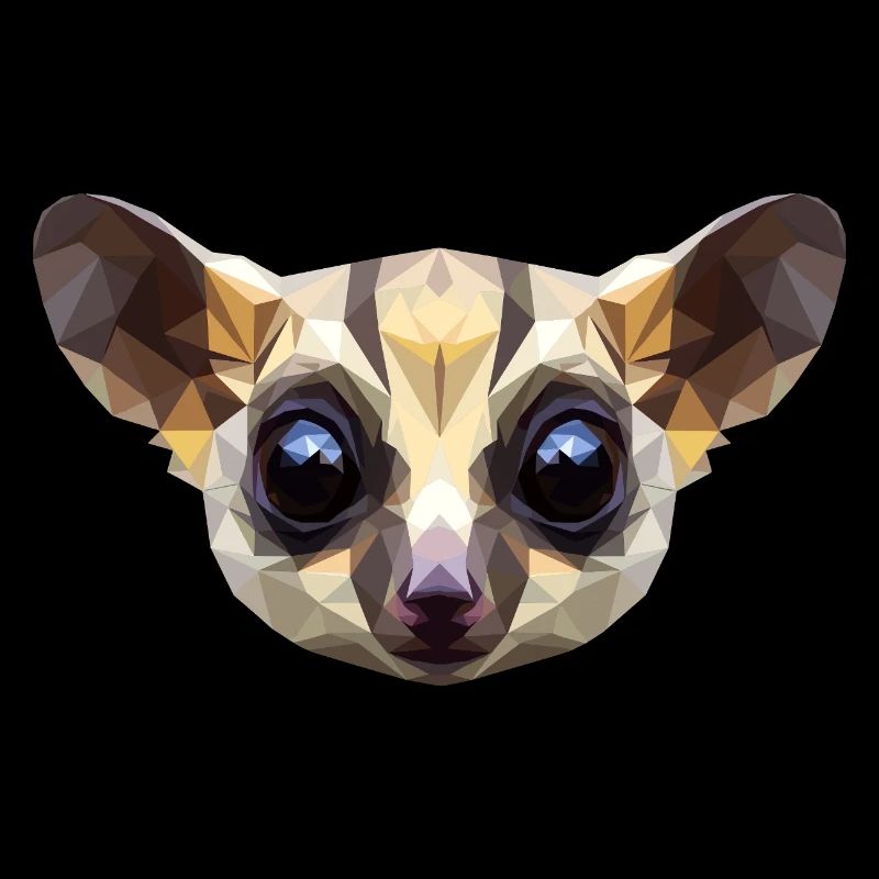 Galago Buisson Bébé Singe Galagos Singe Mignon Galago