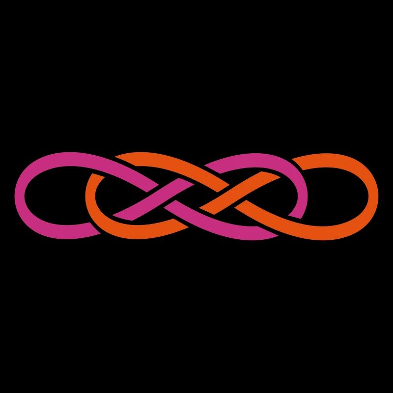Symbol doppelte Unendlichkeit