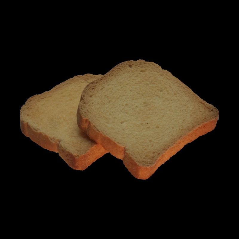 Artificial toast bread design