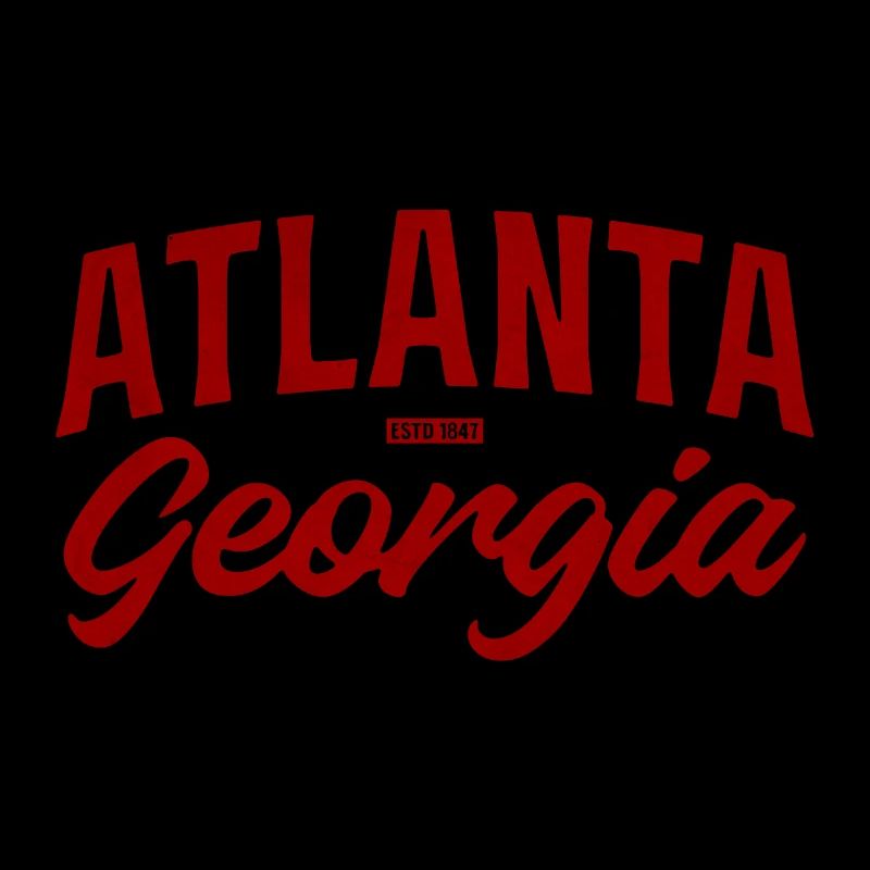 Atlanta Georgia Vintage Script
