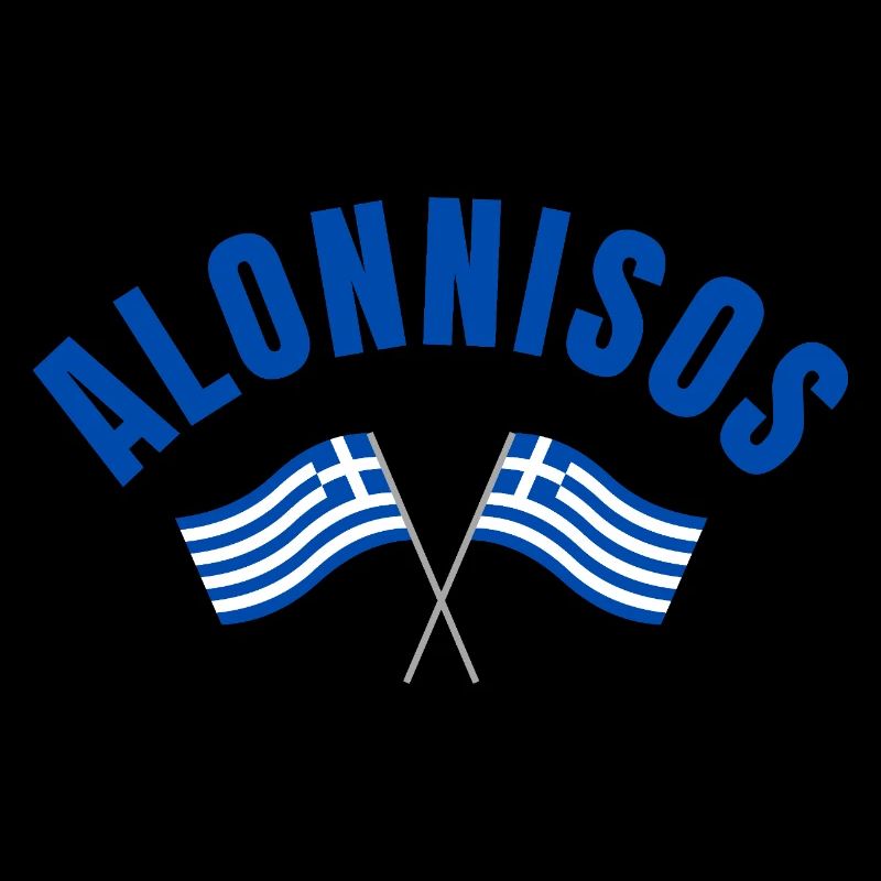 Alonnisos a croisé les drapeaux grecs